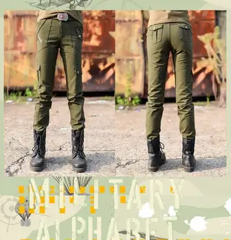 2017 Kadın Ordu Yeşil Pantolon Bel İlkbahar/Sonbahar Pamuk Egzersiz Legging Orta Artı 3XL Rahat Kadın Pantolon Boyutu