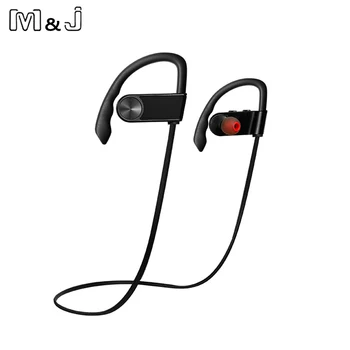 M&J Orijinal BH-01 Kablosuz Bluetooth Kulaklık Mikrofon ile İOS Android cep telefonu için Stereo Bass Müzik Spor Handsfree Kulaklık