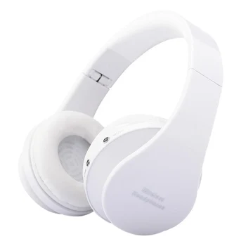 Üst Katlanabilir Kablosuz Bluetooth Kulaklık Spor Stereo Kulaklık Kulaklık Handfree Mikrofon Renk:Siyah-Kırmızı/Beyaz/Beyaz Ve Mavi/Siyah